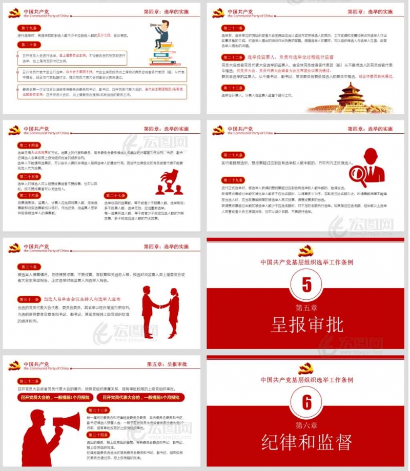 学习中国共产党基层组织选举工作条例解读党课PPT及讲稿